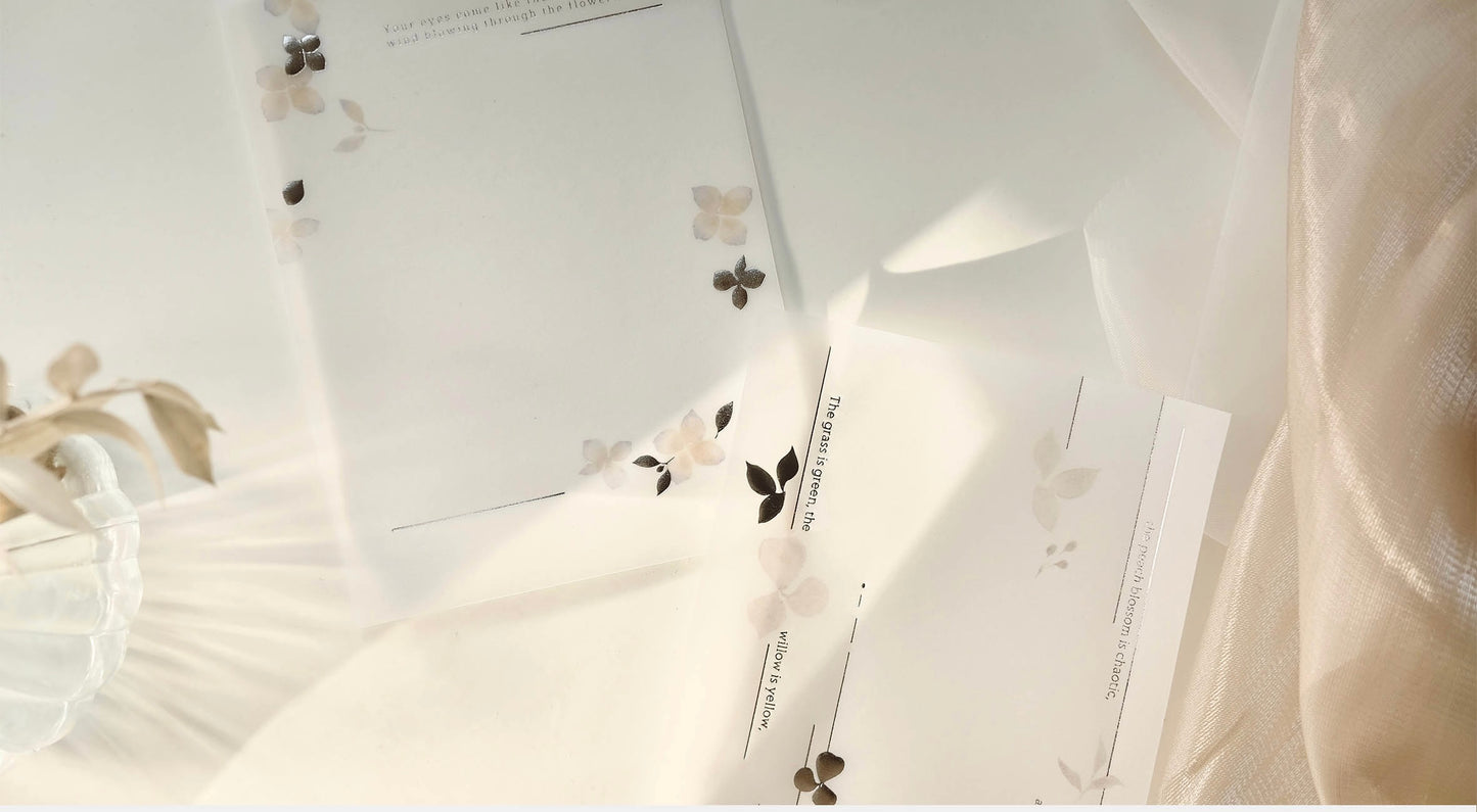 Freckles Tea- VOL.3| Two Three Flowers|  30pcs Volume Paper |Ephemera Paper