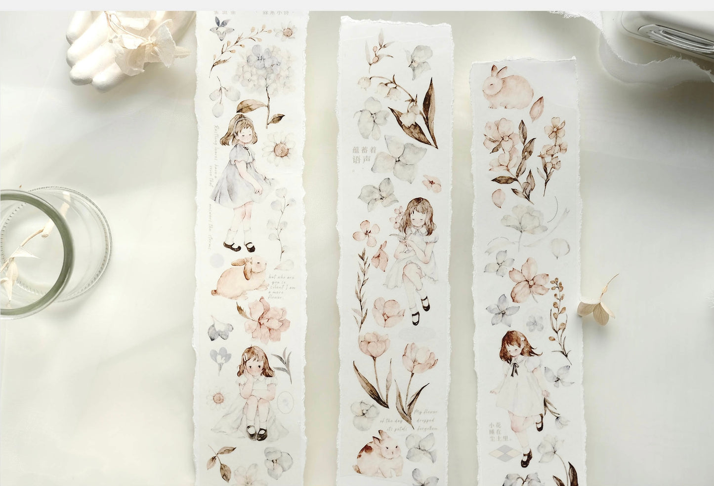 NEW Freckles Tea Vol.3 - WASHI PAPER Tape | Release Paper