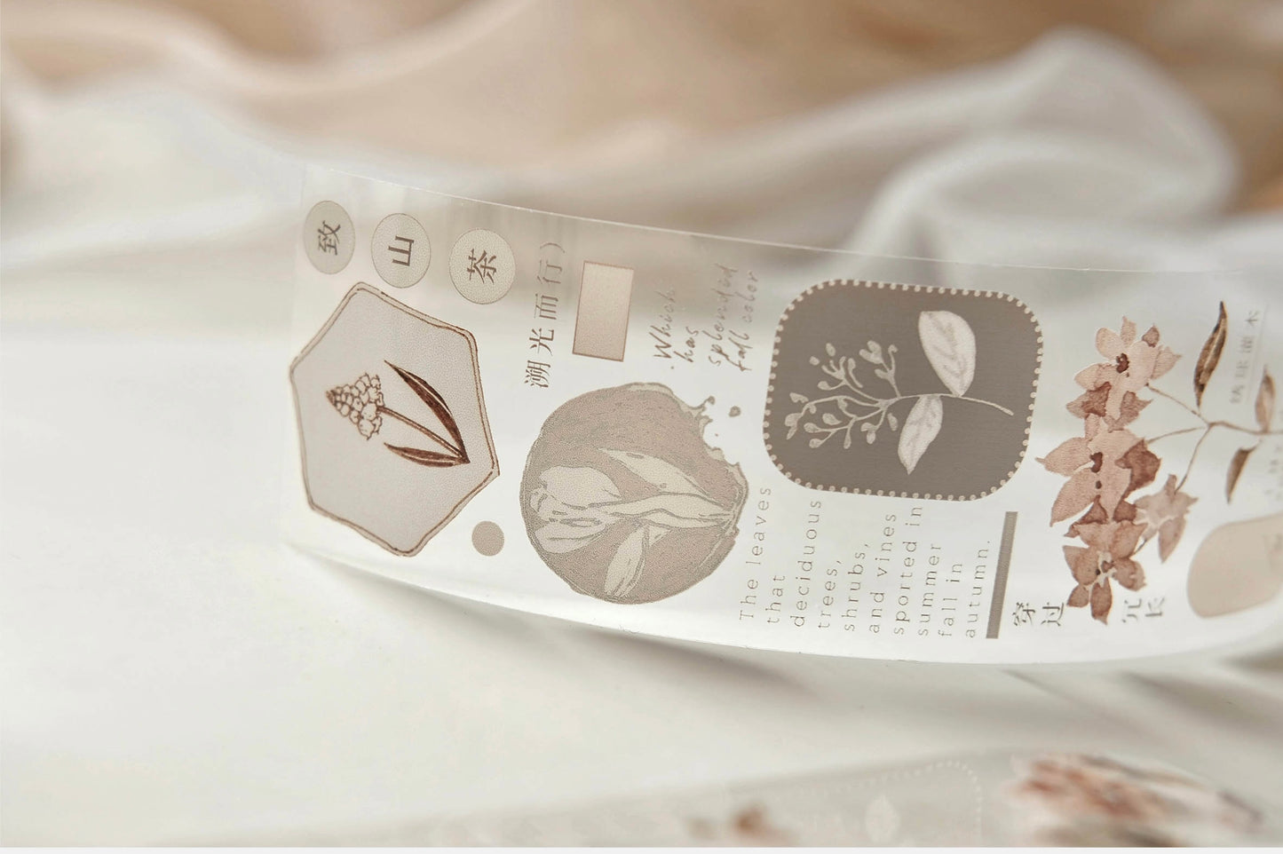 NEW Freckles Tea Vol.3 - GLOSSY PET Tape | Release Paper