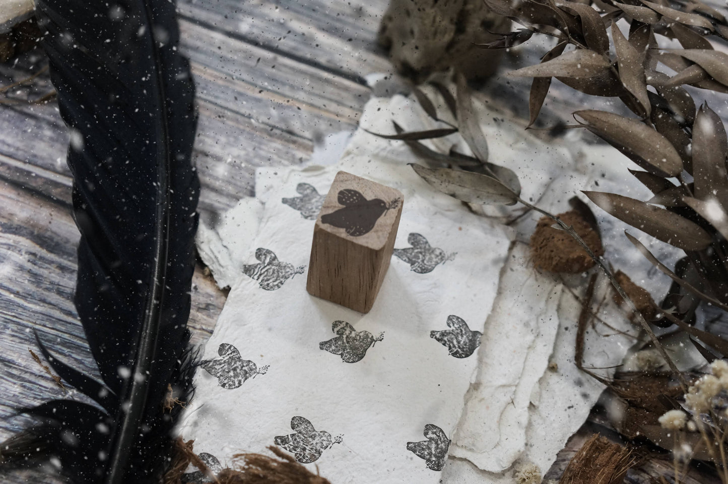 Black Milk Project - Birds Series II - Mini Bird | Rubber Stamps
