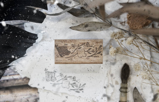 Black Milk Project - Birds Series II - Birds Ornate Rubber Stamps