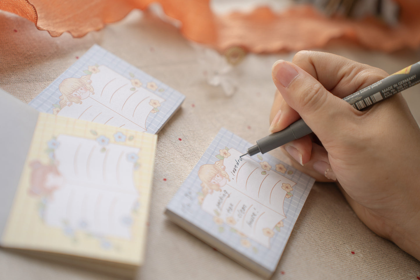 Sho Littlehappiness - Summer Book | 50pcs Memo Pad | Ephemera Paper