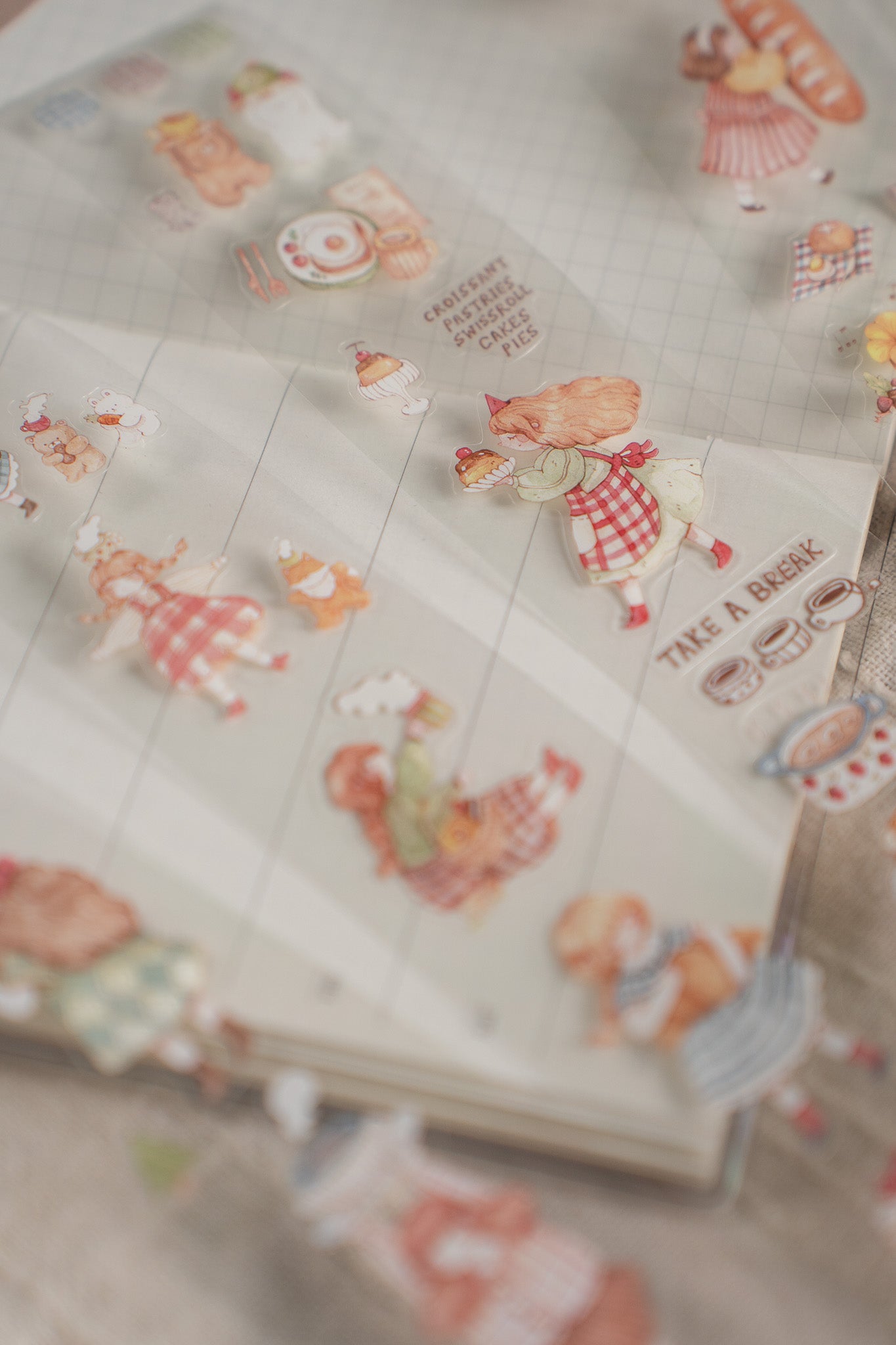 NEW! Sho Little Happiness - Forest Party | Kiss-cut | 4cm PET Tape | Release Paper | 5M