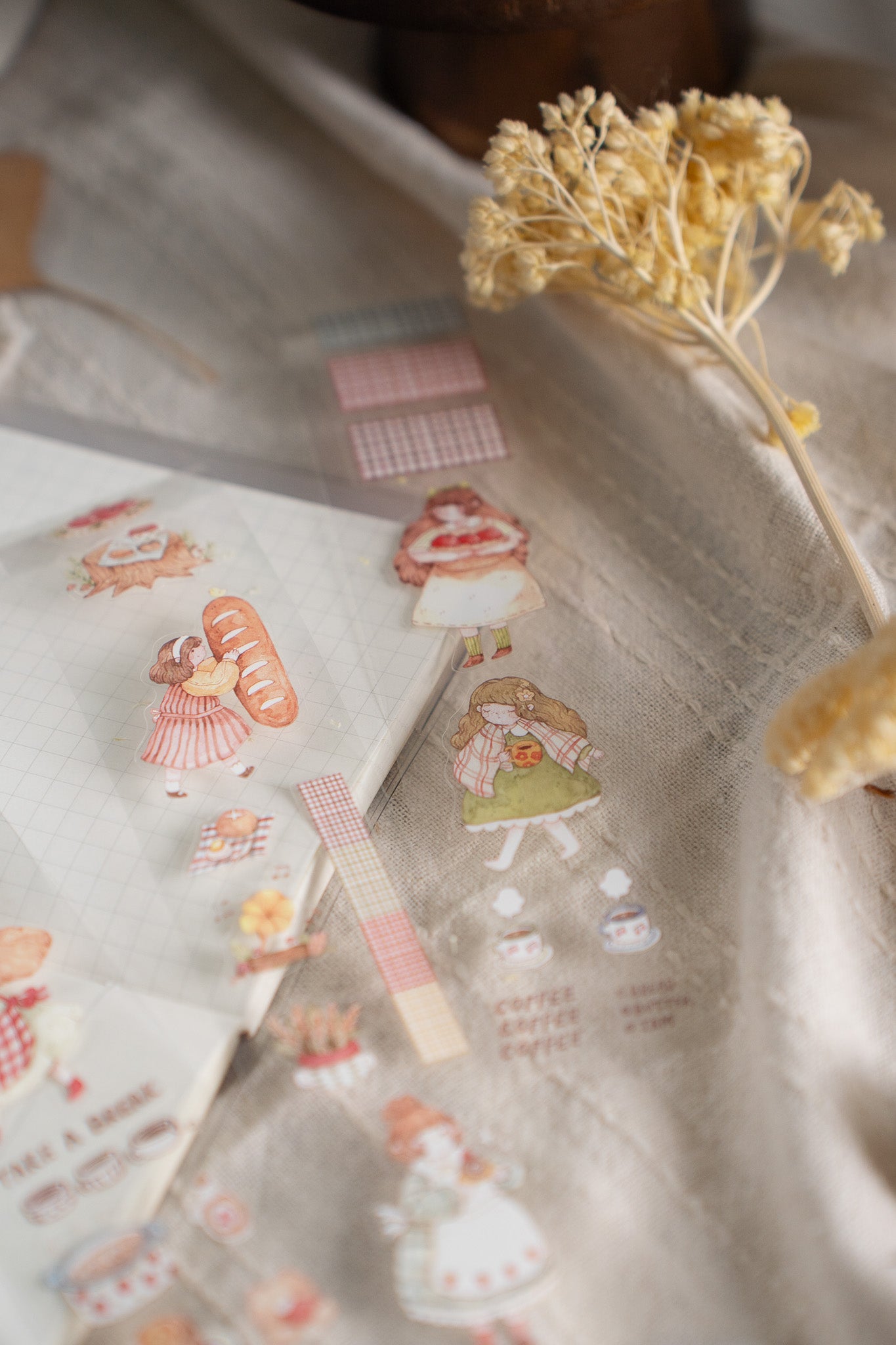 NEW! Sho Little Happiness - Forest Party | Kiss-cut | 4cm PET Tape | Release Paper | 5M