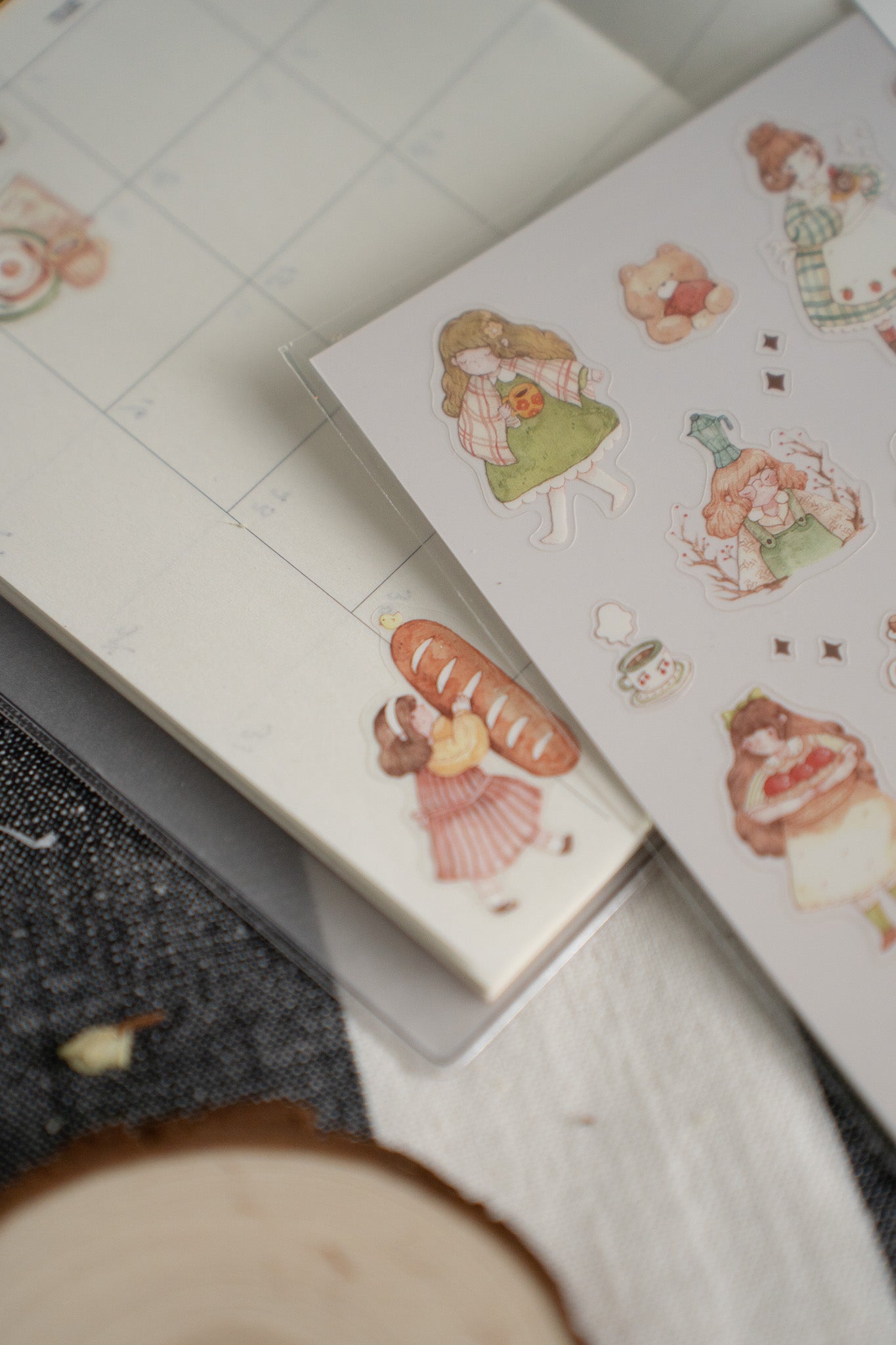 NEW! Sho Little Happiness - Forest Party | Kiss-cut | 2 Sheets | Different Design | PET Sticker