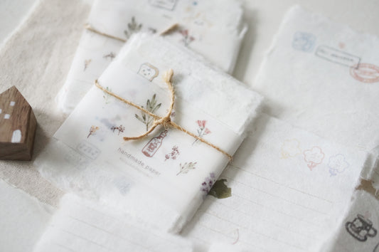 Black Milk Project - This Moment | 12 Sheets Handmade Paper Sheets | Ephemera Paper