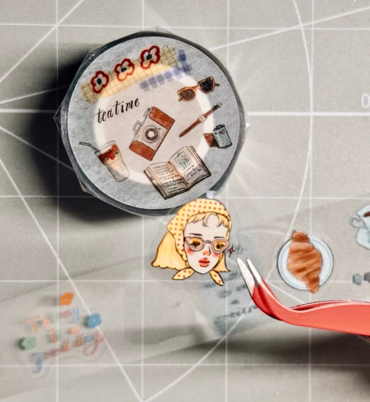 NEW! La Dolce Vita - 365 Days of Daily | Kiss-cut | 3cm PET Tape | Release Paper | 10M