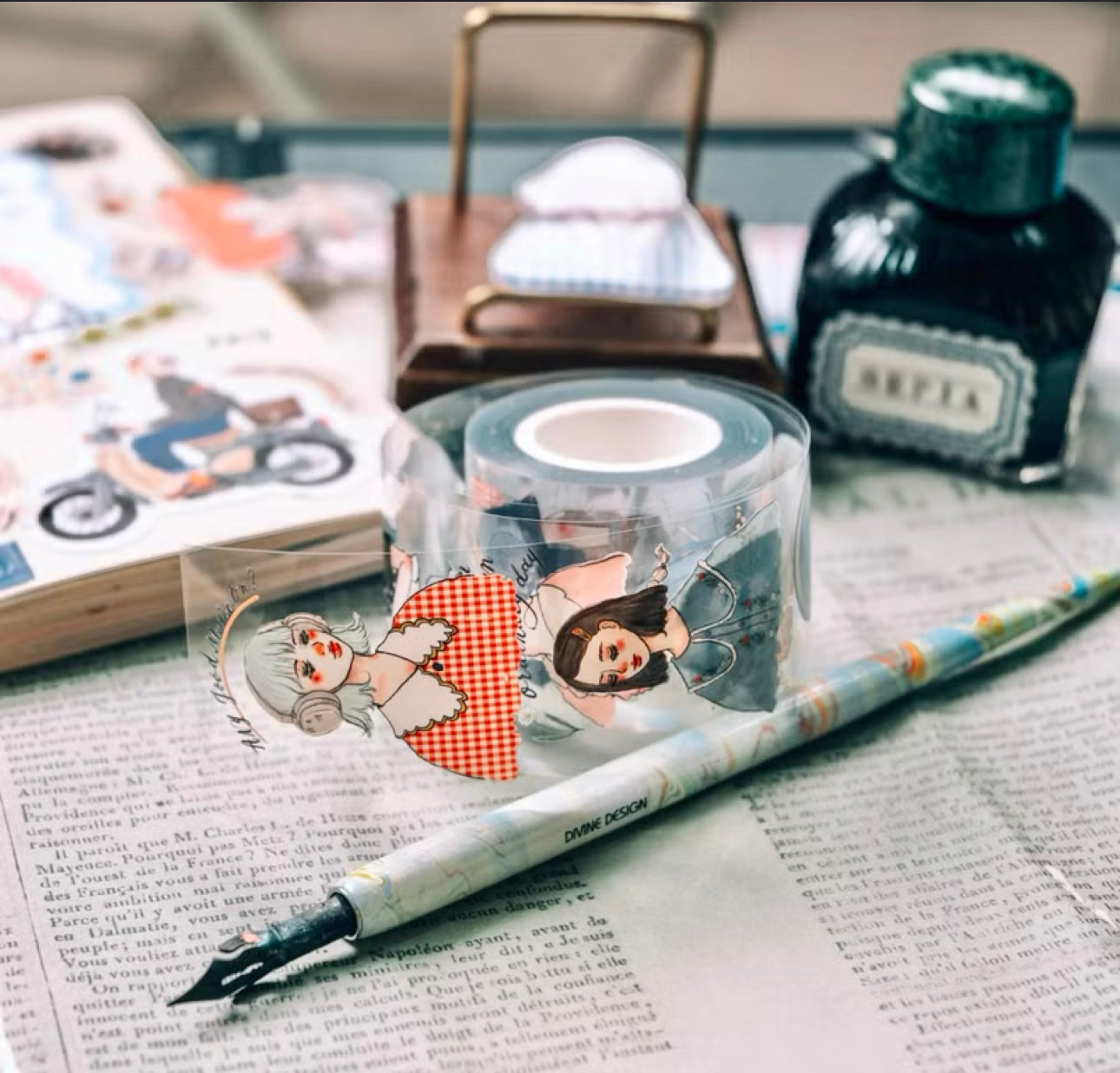 NEW! La Dolce Vita - A Slow Journey | 4cm PET Tape | Release Paper | 10M