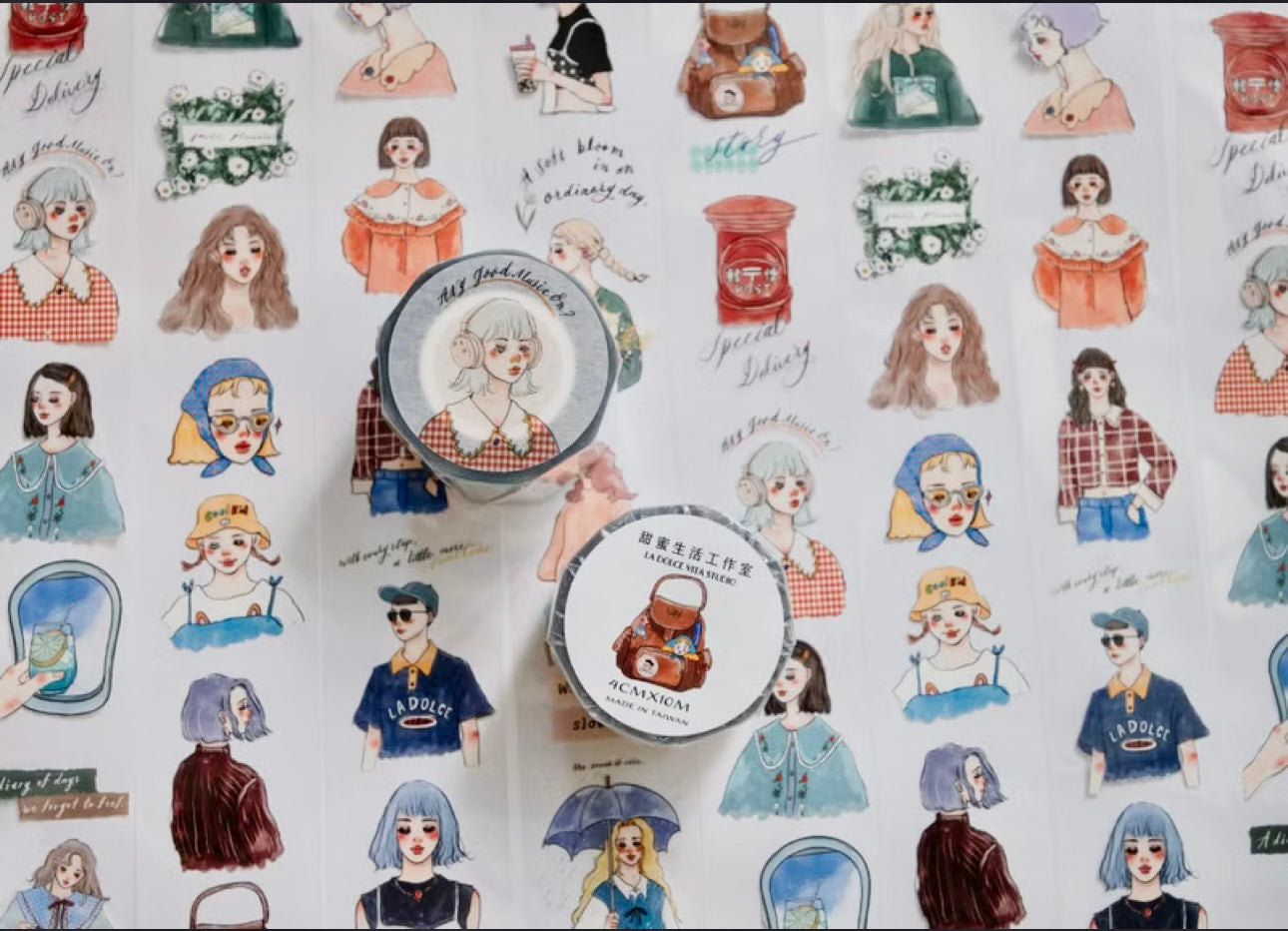 NEW! La Dolce Vita - A Slow Journey | 4cm PET Tape | Release Paper | 10M