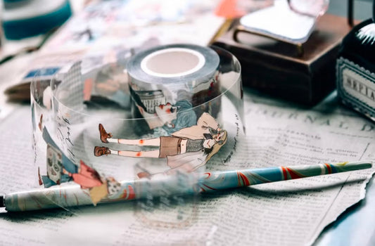 NEW! La Dolce Vita - We Move Forward Happily | 4cm PET Tape | Release Paper | 10M