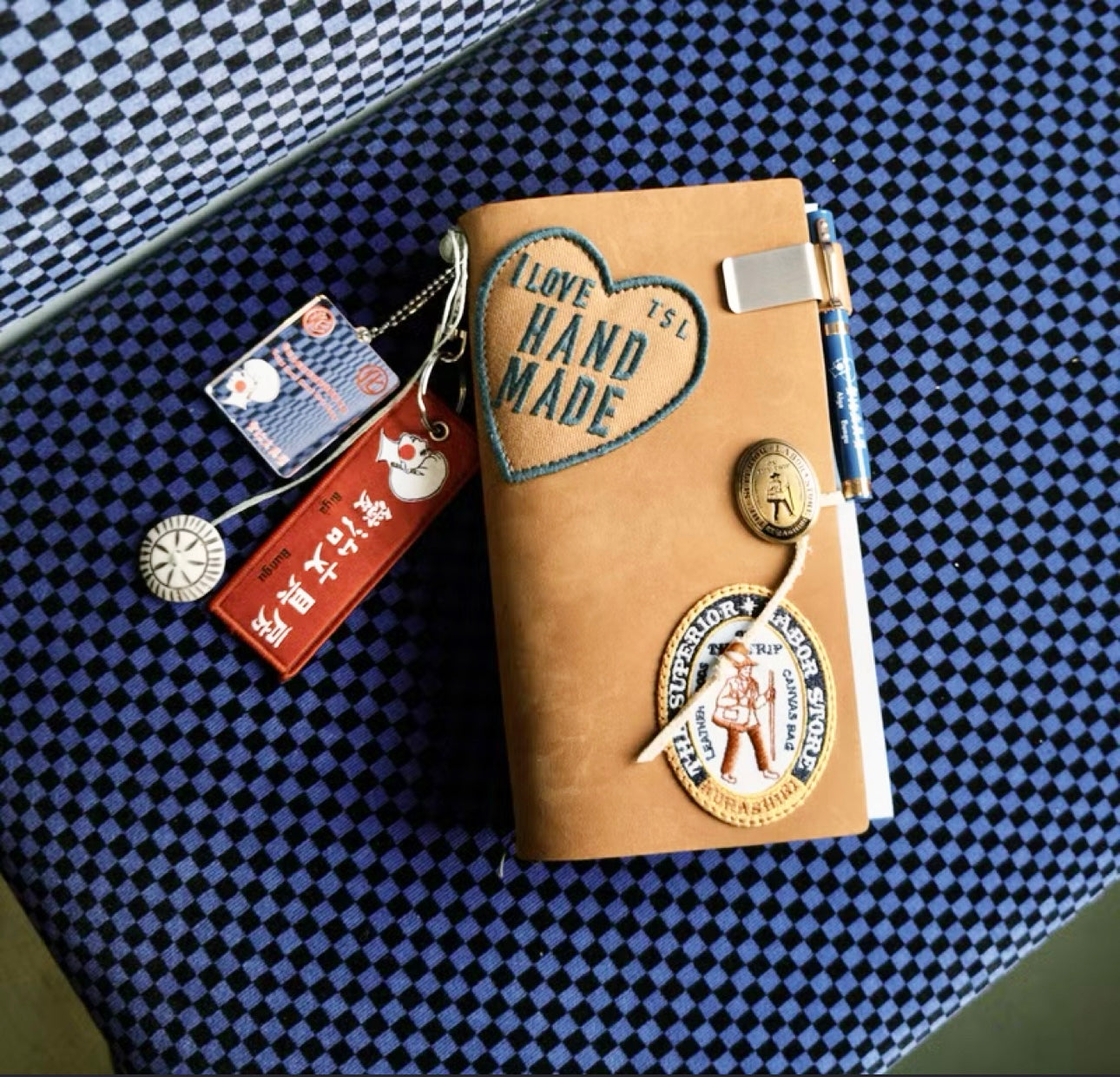 NEW! La Dolce Vita -10th Anniversary Key Chain Series | Double-sided Pattern | Journaling Accessory