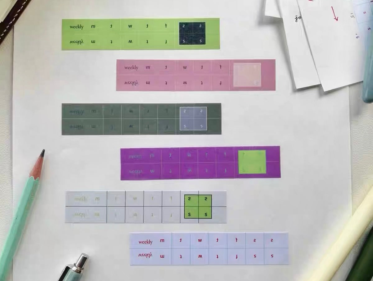 NEW! WW Studio - Weekly | Paper Tape | Release Paper