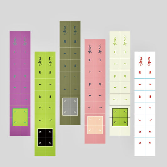 NEW! WW Studio - Weekly  | Paper Tape | Release Paper