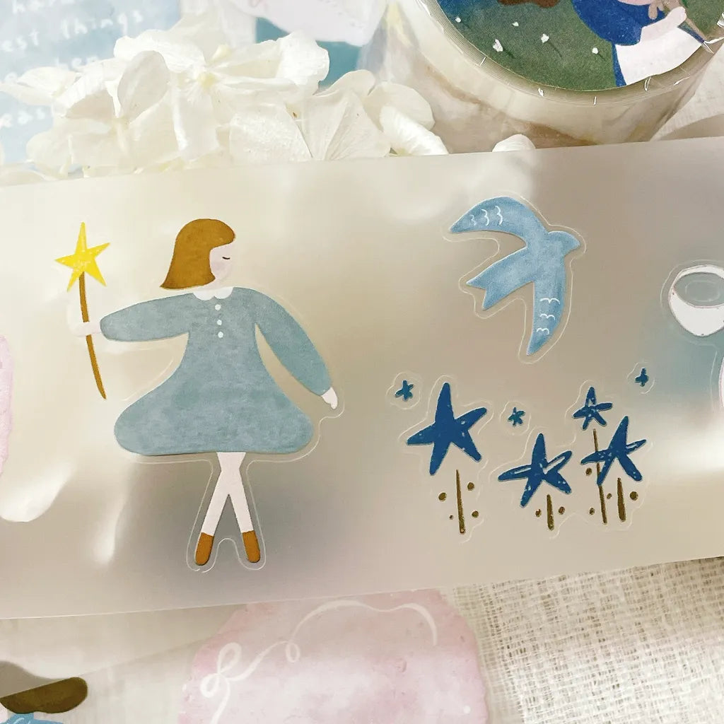 NEW! Hairmo X 63penhouse - Petite Romance | Kiss-cut | 5cm PET Tape | Release Paper | 5M