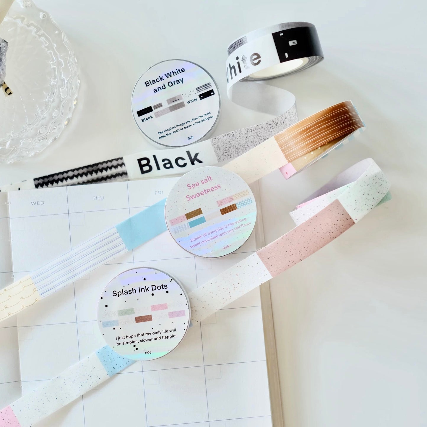 NEW! WWstudio - Small | Basic Washi Tape | Release Paper