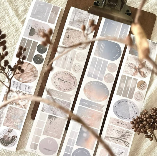 Breezy Studio - Cozy # In Progress | 5cm Paper Tape | Release Paper