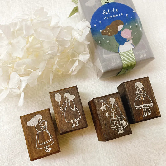 NEW! Hairmo X 63penhouse - Petite Romance | Rubber Stamps