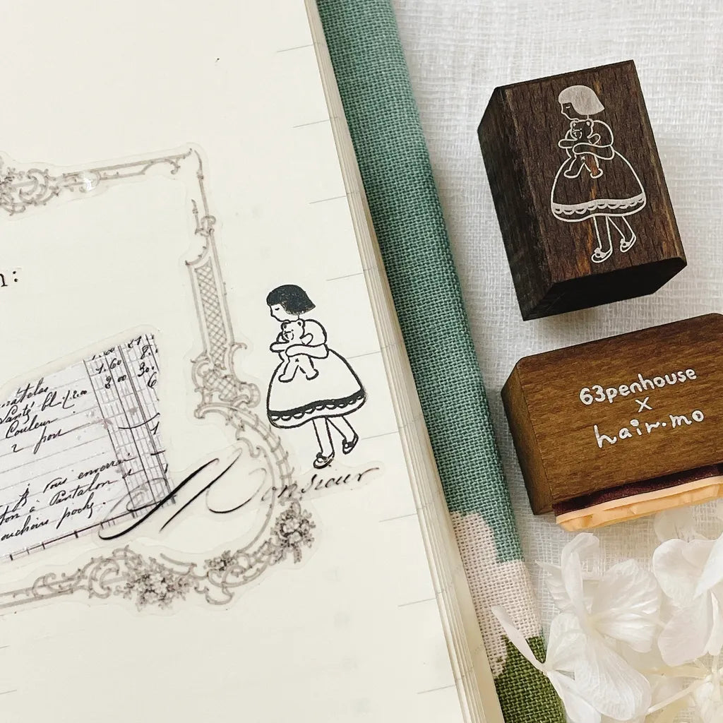 NEW! Hairmo X 63penhouse - Petite Romance | Rubber Stamps