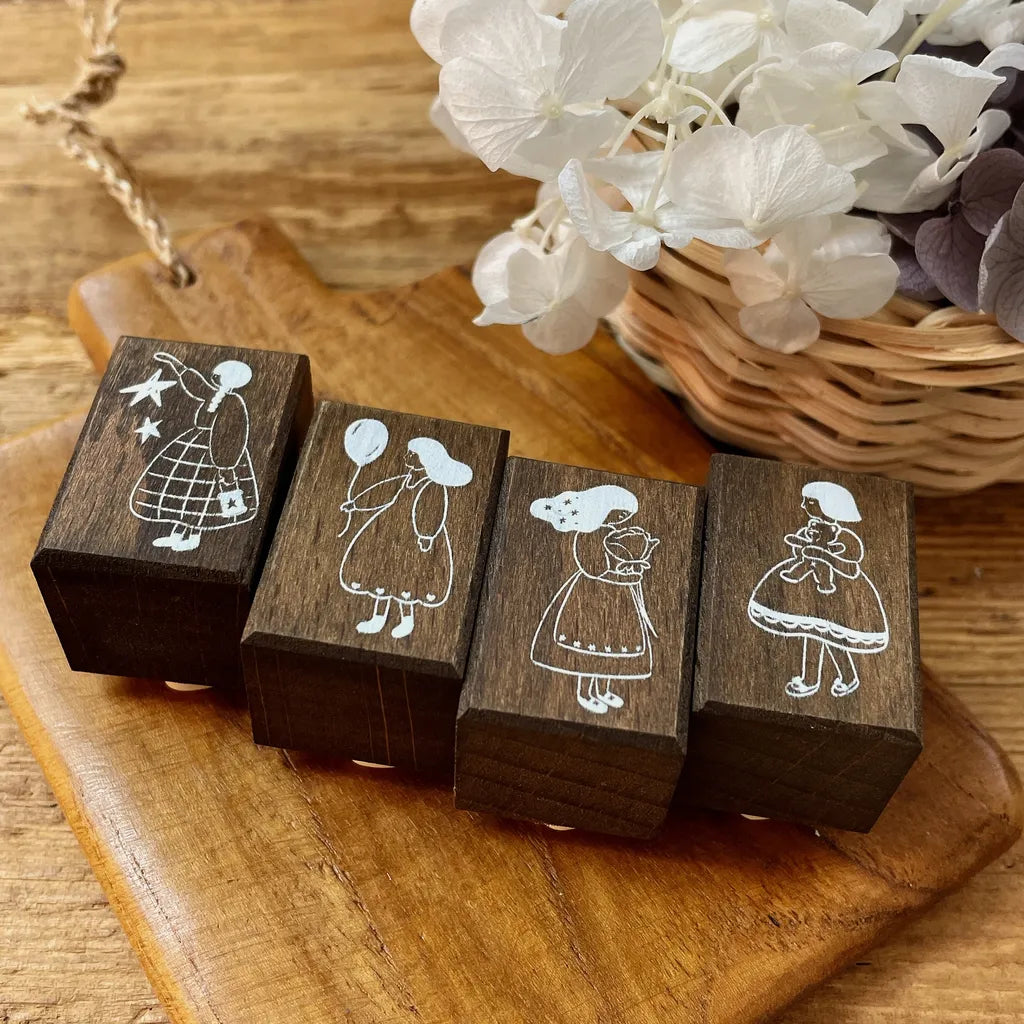 NEW! Hairmo X 63penhouse - Petite Romance | Rubber Stamps