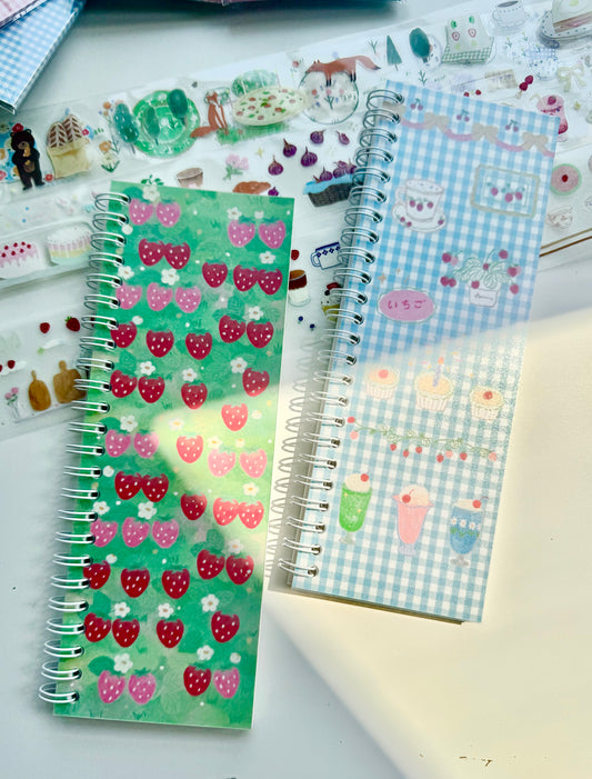 NEW! CCXX Studio - Strawberry | Release Paper Book | TN Size | 40 Pages | Journaling Accessories