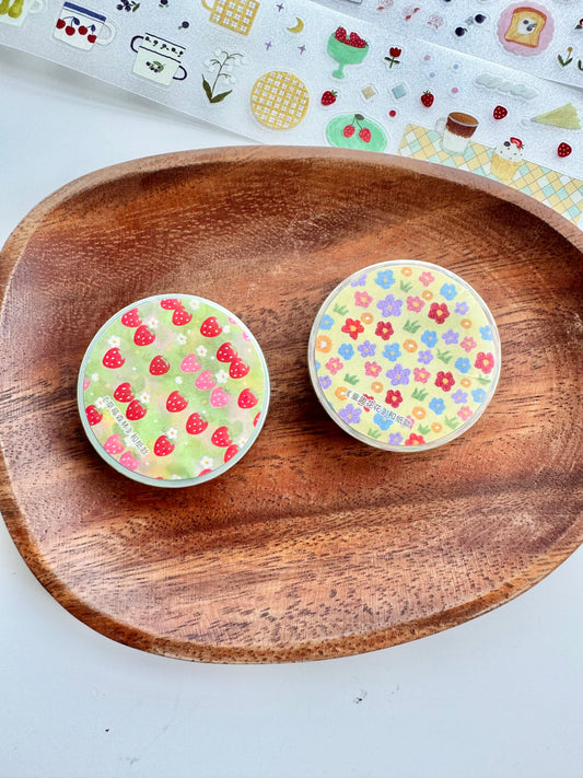 NEW! CCXX Studio - Garden | 1.5cm Washi Tape | Release Paper | 5.4M | Basic Tape