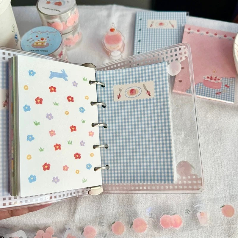 NEW! CCXX Studio - Garden | A7 Size | 20 Sheets Notebook Insert with Holes | Ephemera Paper