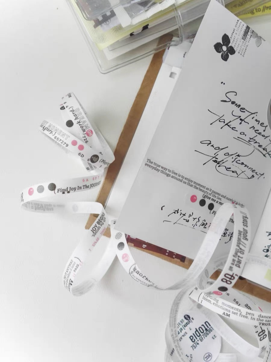 Sissi - Utopia | 0.7cm Washi Tape | Basic | Release Paper