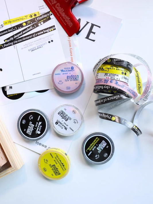 Sissi - Utopia | 0.7cm Washi Tape | Basic | Release Paper