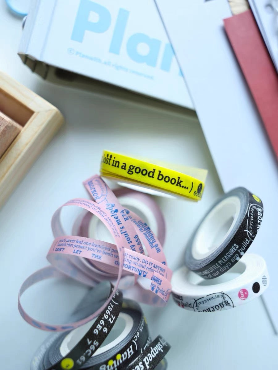Sissi - Utopia | 0.7cm Washi Tape | Basic | Release Paper