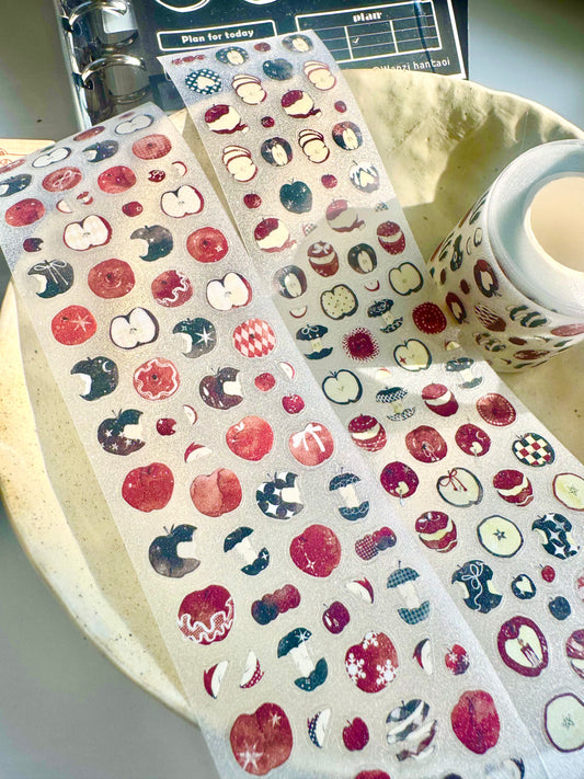 NEW! Wines - One Bite | Kiss-cut | 5cm Glitter PET Tape | Release Paper | 5M