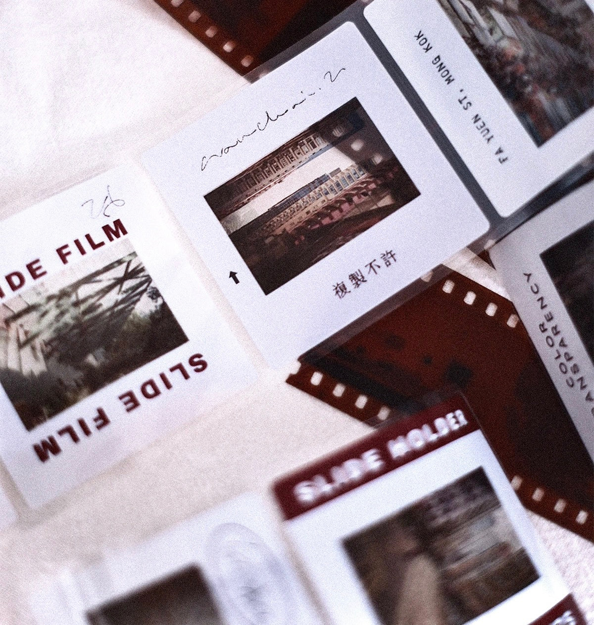 Jr.journal - Slide Film | 5.5cm Die Cut PET Tape | Release Paper | 5M