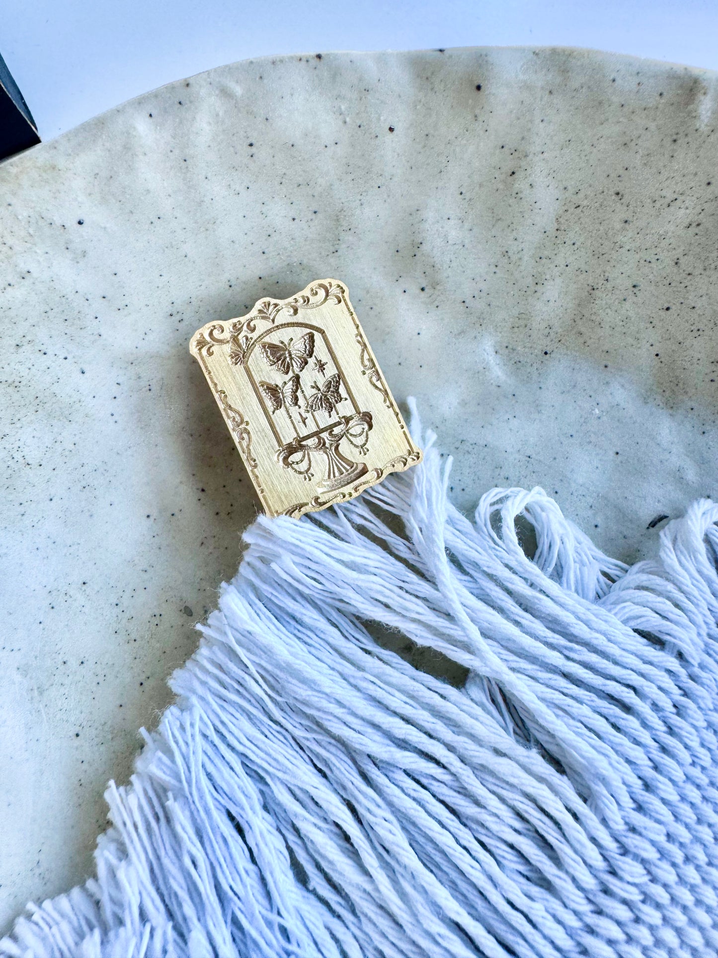 NEW! YHXJ - Butterflies | Wax Seal Stamp | With Handle