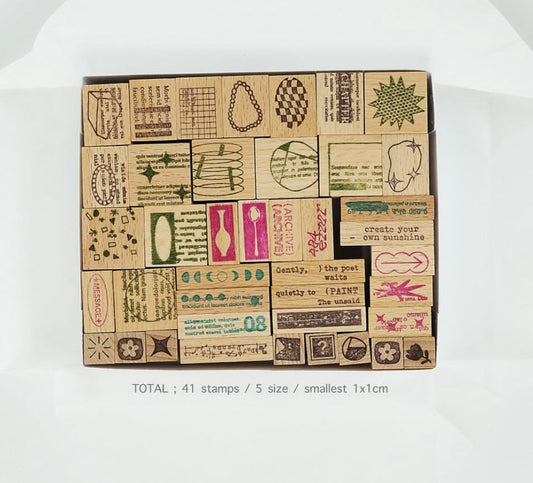 NEW! Kurukynki - So Random | Rubber Stamp Sets