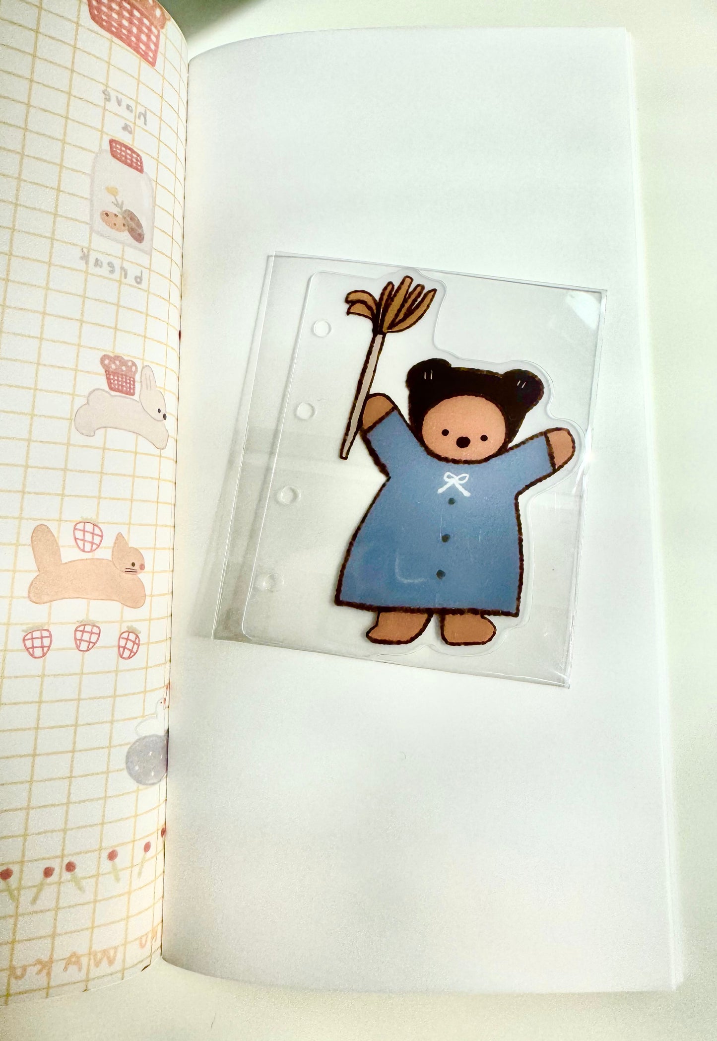 NEW! Lazy Home X Ranmyu - June | Notebook Divider | PVC | Pre-punched | Journal Accessories