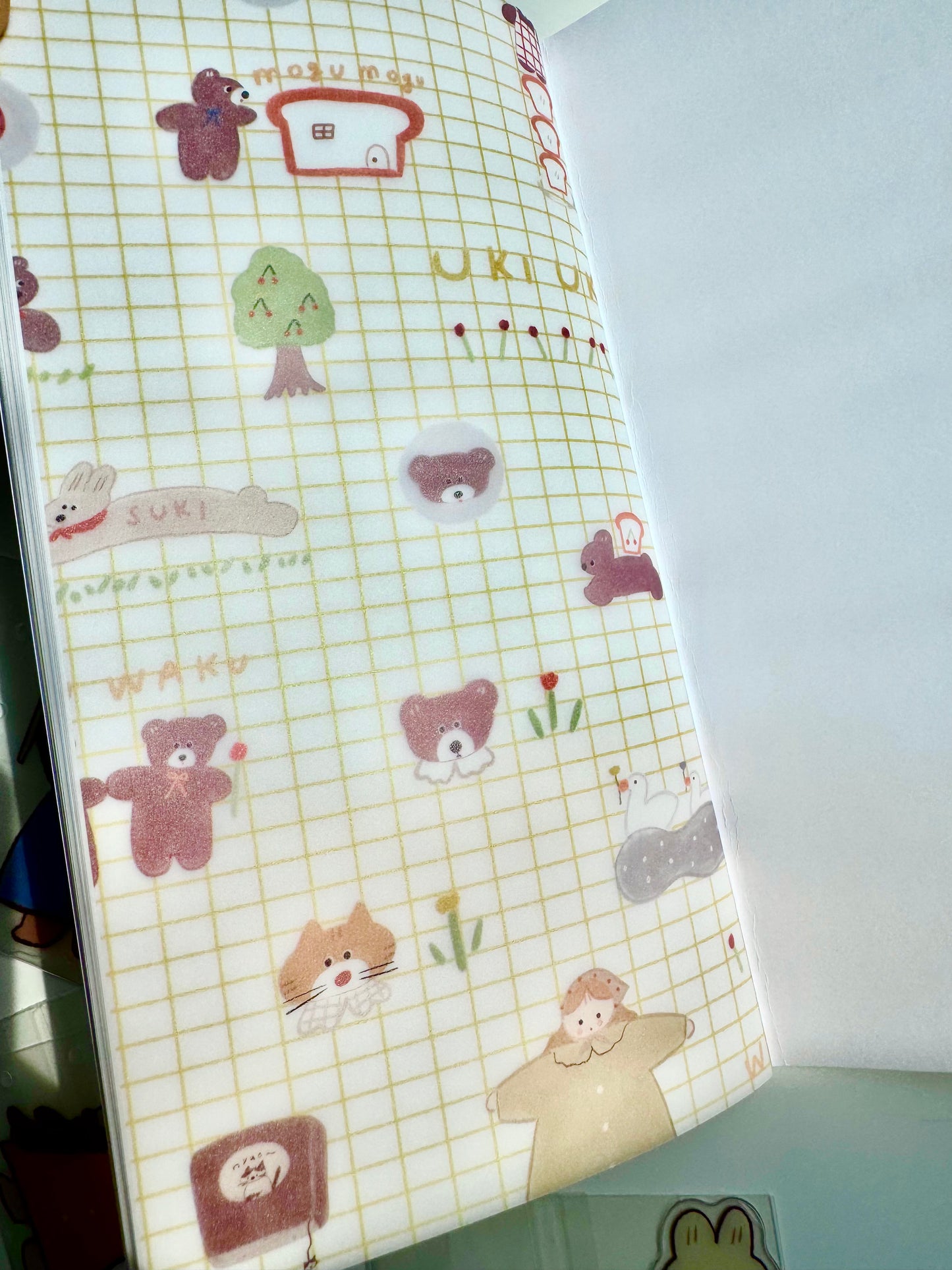 NEW! Lazy Home X Ranmyu | Standard Size | 60P | TN Release Paper Book | Journaling Accessories