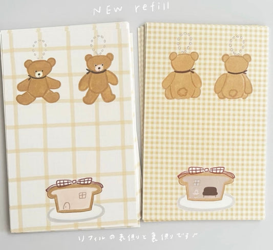NEW! Ranmyu x Lazy Home June - 30 Sheets Notebook Insert | Ephemera Paper