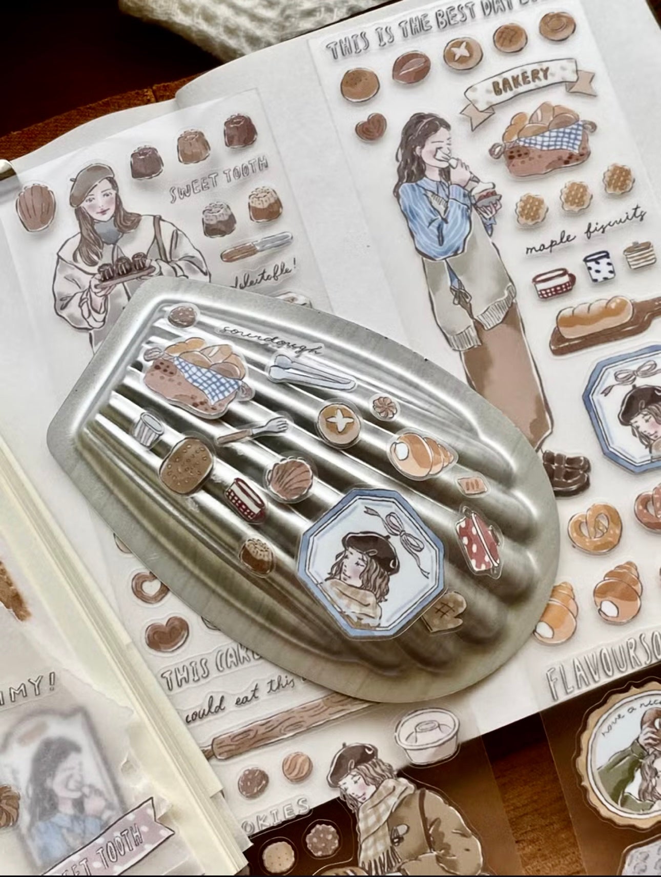 NEW! Cozyroom - Bakery | Kiss-cut | 5cm PET Tape | Release Paper | 5M