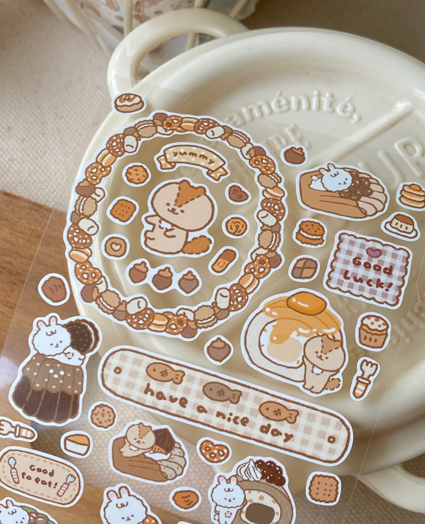 NEW! Soft - Sweet Shop | Kiss-cut | 7cm Synthetic Paper Tape | Release Paper | 3M