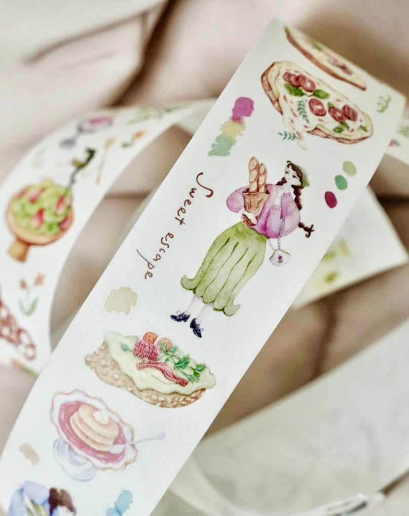 NEW! Muzishan Studio - Sweetness | Kiss-cut | 4.5cm Tape | Release Paper | 5.65M