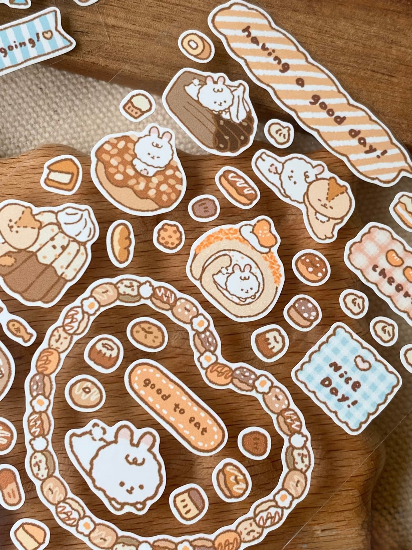 NEW! Soft - Sweet Shop | Kiss-cut | 7cm Synthetic Paper Tape | Release Paper | 3M