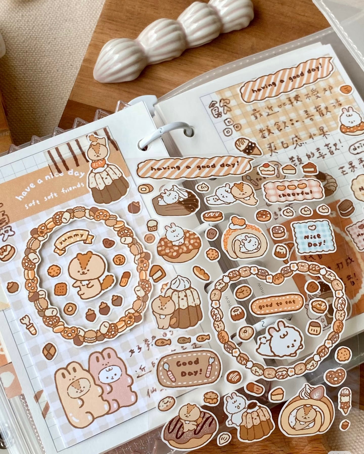 NEW! Soft - Sweet Shop | Kiss-cut | 7cm Synthetic Paper Tape | Release Paper | 3M