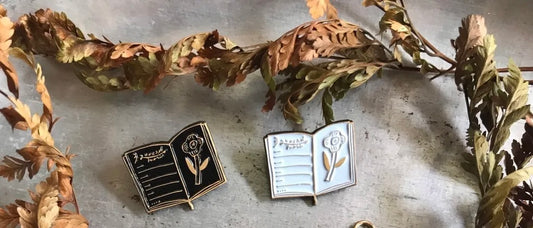 Avocadomori - Flower Diary | Clip Pin | Decoration | Accessories