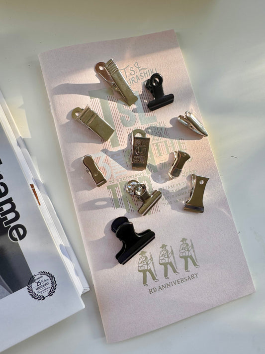 NEW! Can Studio | 10pcs Metal Planner Clips | Bookmark | Notebook Decoration | Journaling Accessories