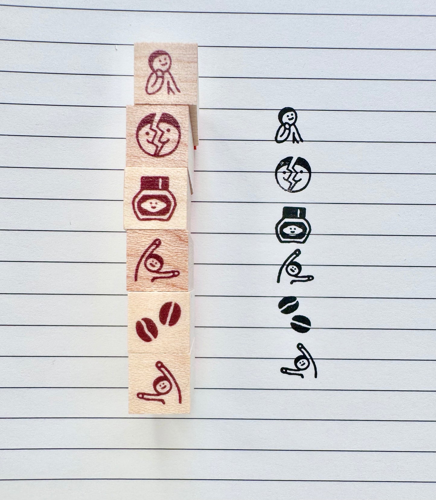 Littlelu - Mini | Rubber Stamps