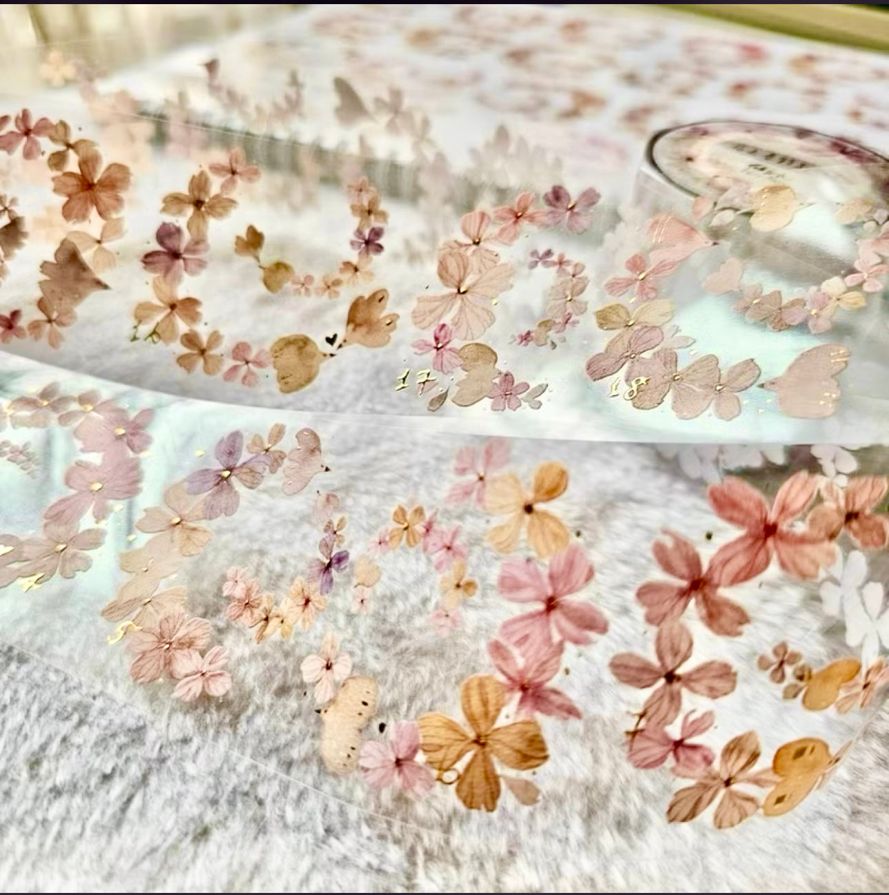 NEW! Fairy Maru - Flower Special #6 | 5cm Embossed Gold Foil | Release Paper