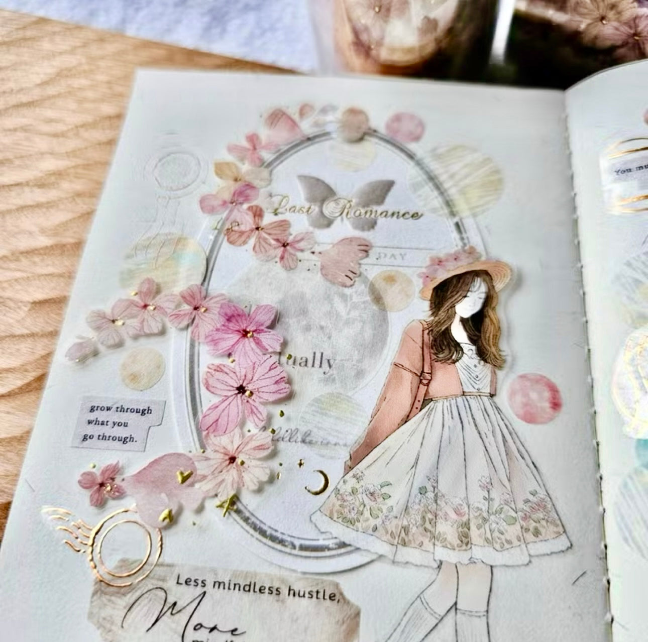 NEW! Fairy Maru - Flower Special #6 | 5cm Embossed Gold Foil | Release Paper