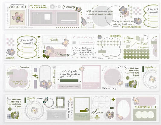 Freckles Tea Vol.4 - Summer Memory | 5cm Tape |  Release Paper | 10M