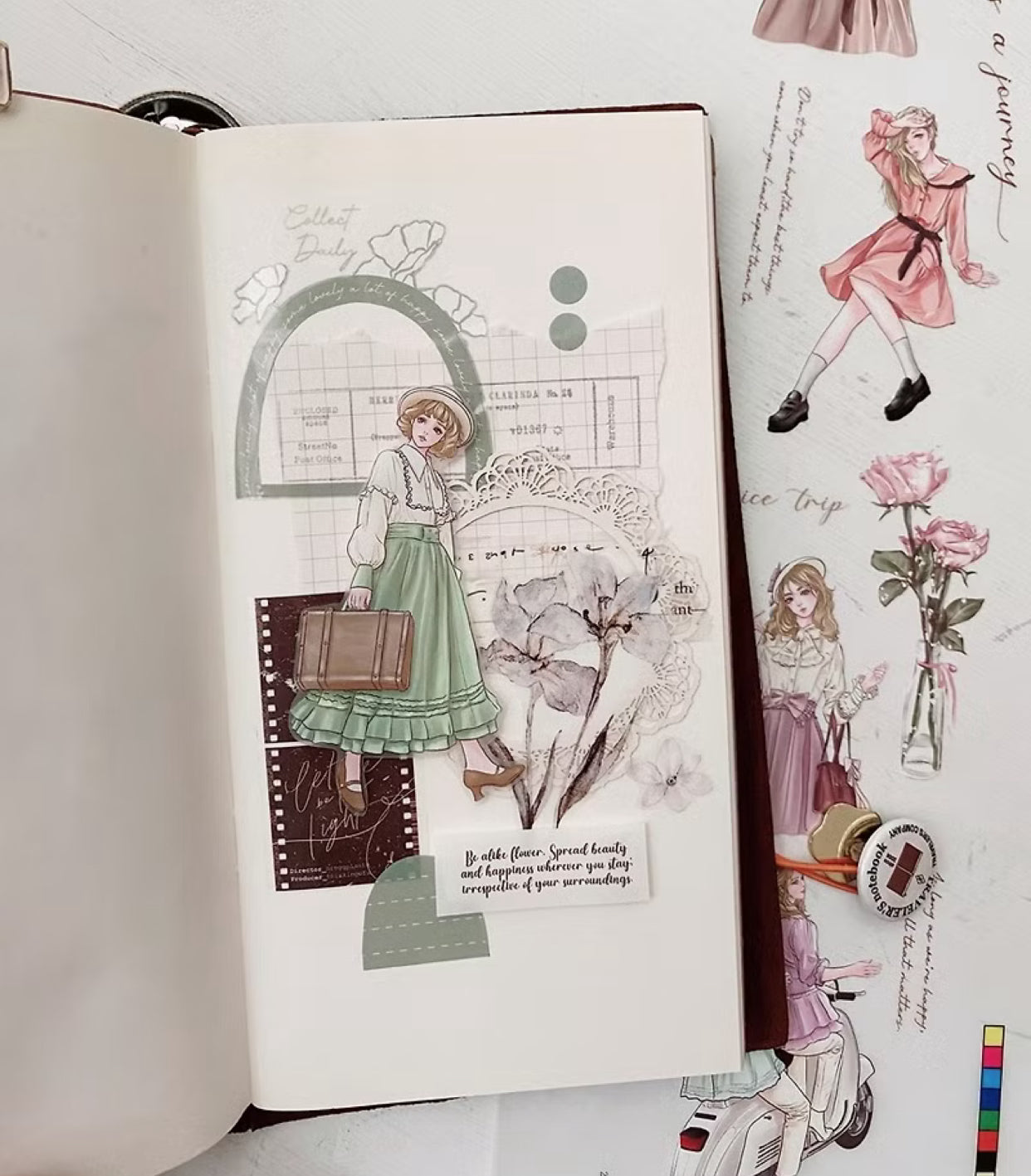 Hairmo - Romantic Vacation | 7.5cm PET Tape | Release Paper