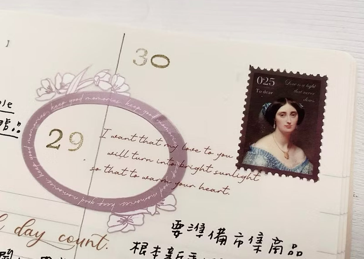 Hairmo - Frame Gossip | 6cm Die Cut Paper Tape | Release Paper