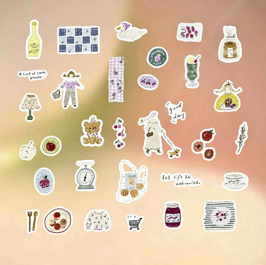 NEW! Pion - Fruit | Kiss-cut | 3.5cm Washi Tape | Release Paper | 5.7M